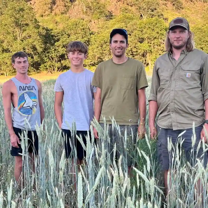 Regan Jaxson Zack Kevin Team Shot Basaltic Farms